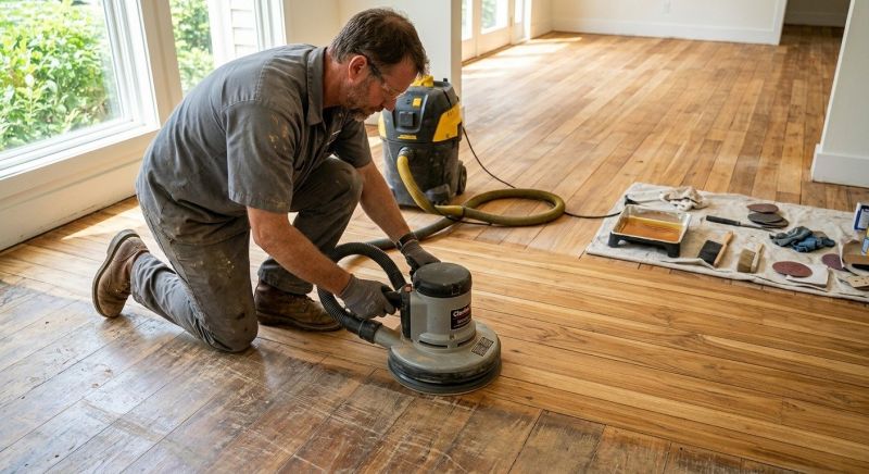 Bamboo Floor Refinishing in Alpharetta, GA