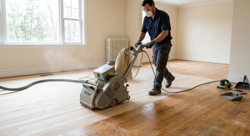 Cherry Floor Refinishing in Kansas City, KS