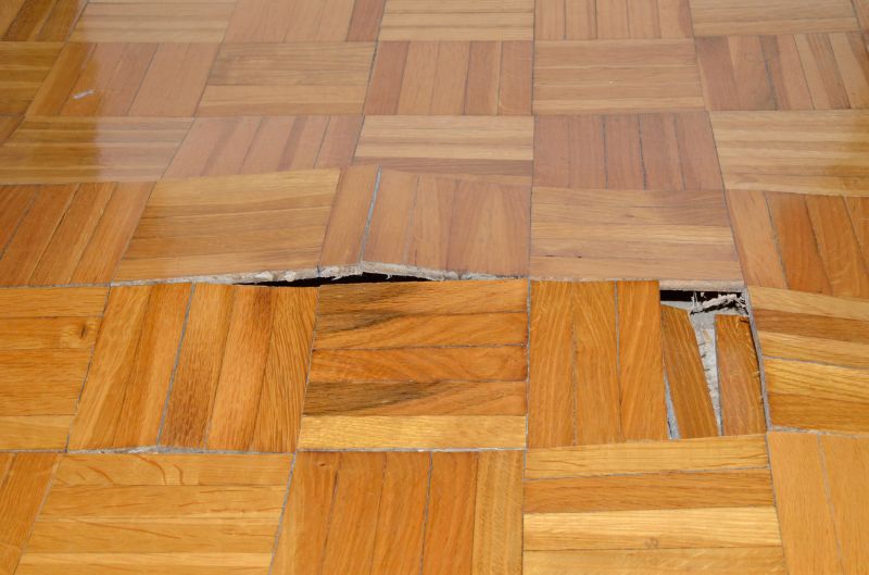 Buckling Hardwood Repair detail