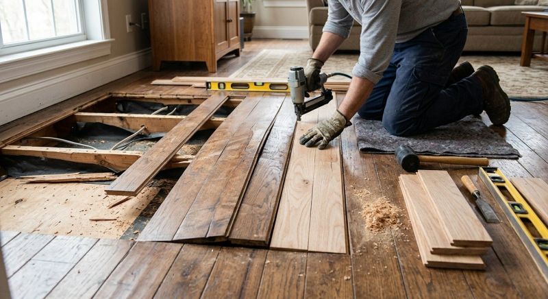Wood Floor Repair Service